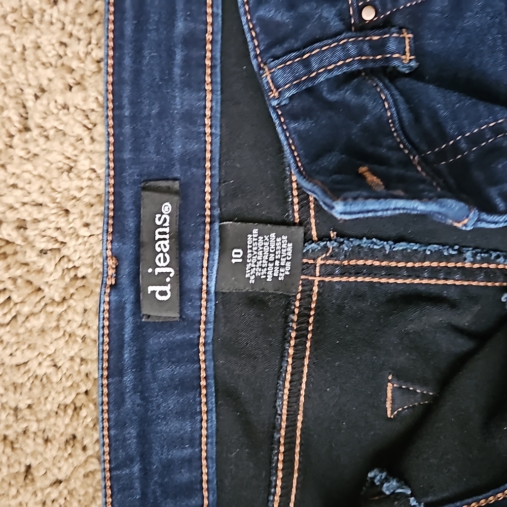 Dark denim skinny jeans - Picture 2 of 7